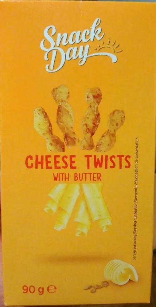 Cheeae twists with Butter