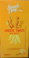 Cheeae twists with Butter