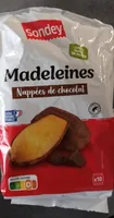 Madeleines nappées de chocolat