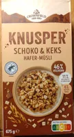 Knusper Schoko & Keks Hafer-Müsli