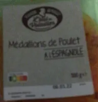 Medaillon de poulet à l’espagnol