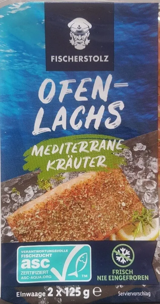 Ofen-Lachs mediterrane Kräuter