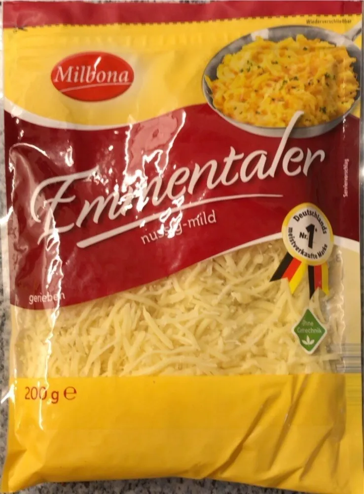 Emmentaler gerieben nussig-mild