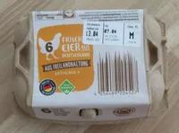Frische Eier aus Deutschland
