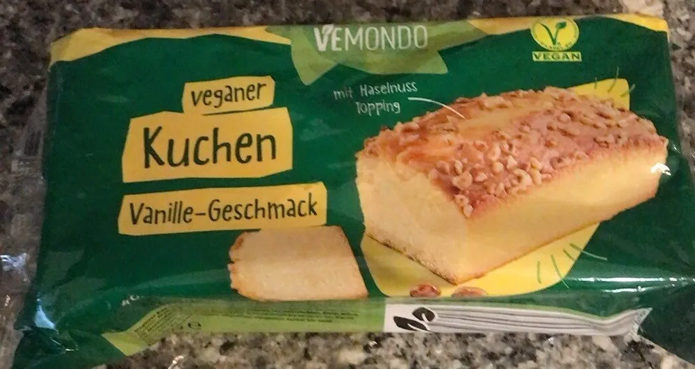 Bizcocho vegano