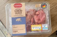 Frisches Schweinegulasch