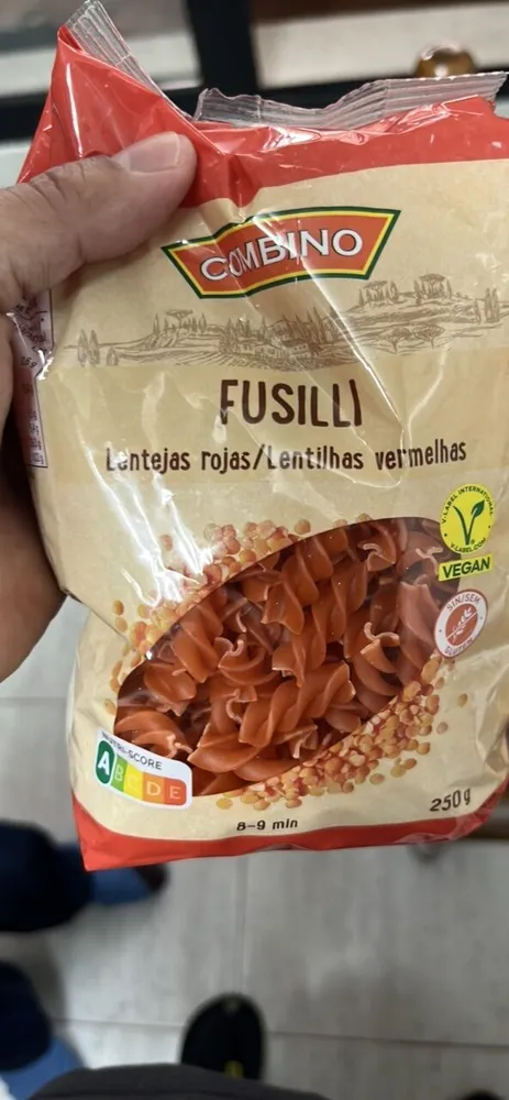 Fusili (rote Linsen)