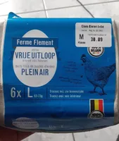 œufs de  poule