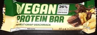 IronMaxx Vegan Protein Bar Peanut Crisp Geschmack