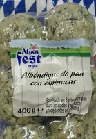 Albóndigas de pan con espinacas