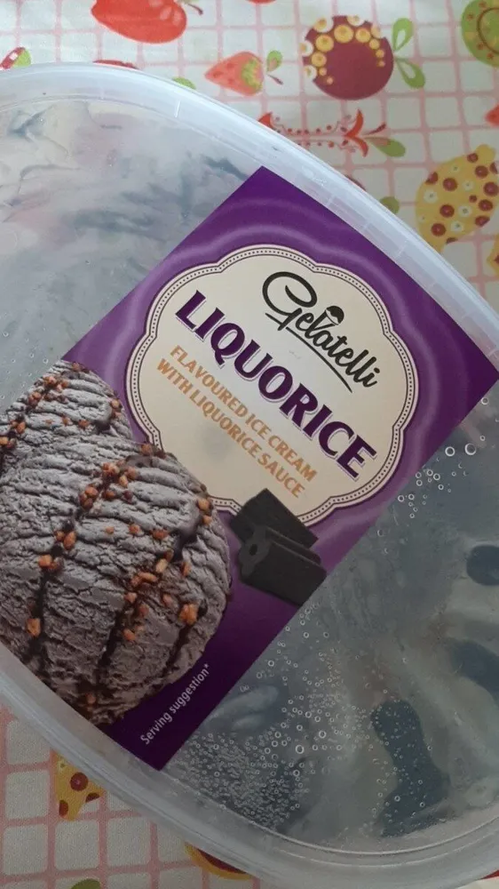 Gelato alla liquirizia