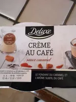 Crème au café sauce caramel