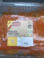 Hähnchen hacksteaks