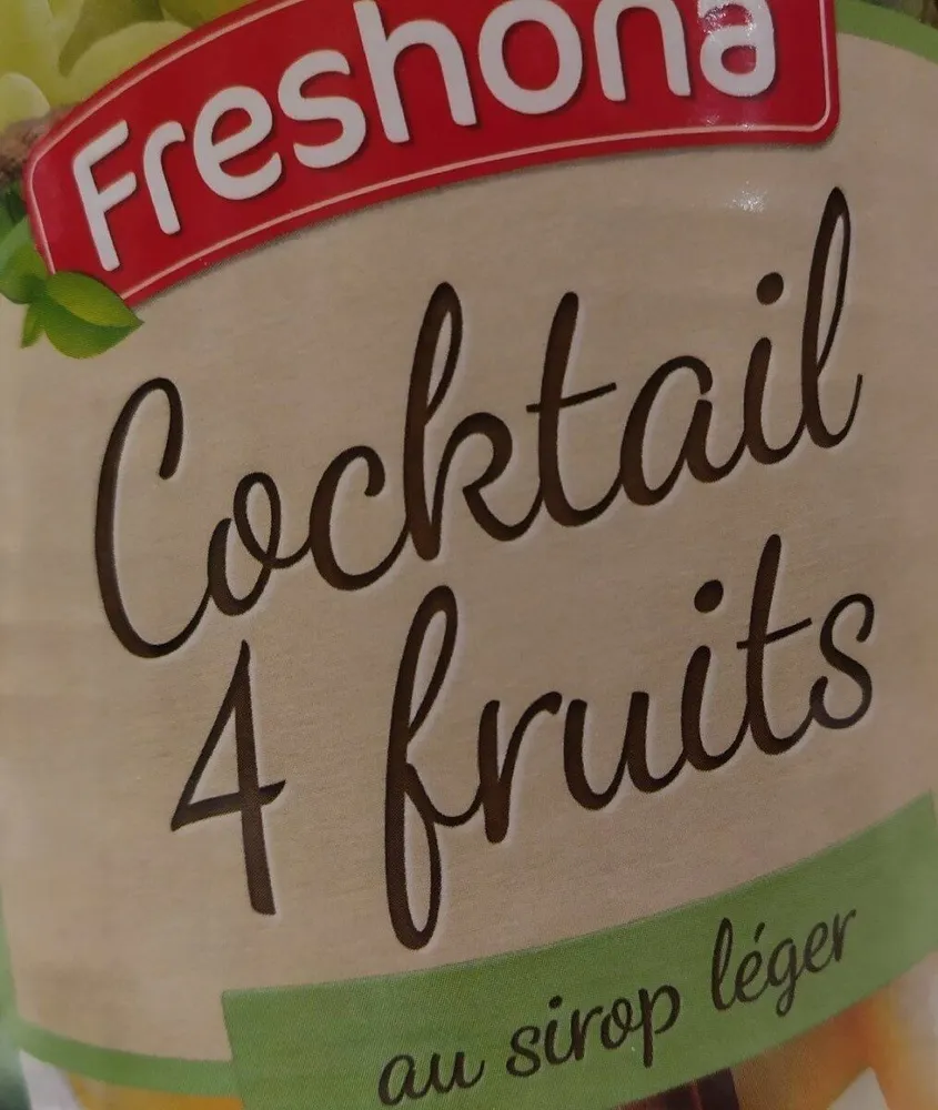 Cocktail 4 fruits