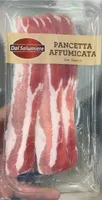 Pancetta affumicata a fette