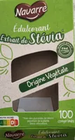 Edulcorant à l'extrait de stevia
