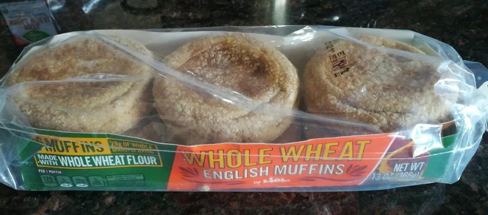 Whole wheat English Muffins