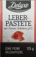 Leberpastete mit Serano Schinken g.t.S.