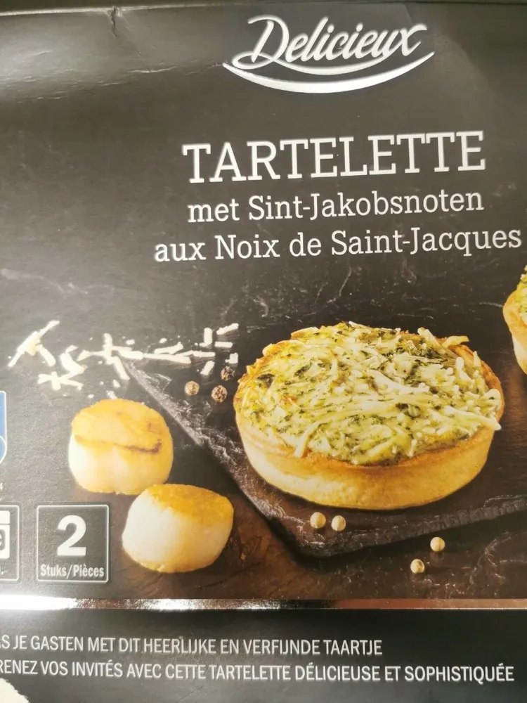 Tartelette aux noix St Jacques