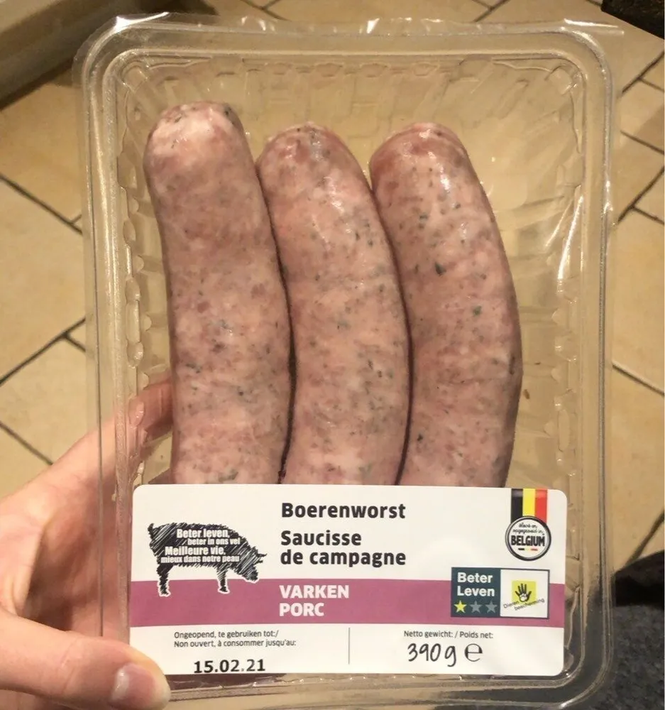Saucisse de campagne
