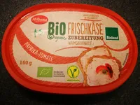 Frischkäse Zubereitung Paprika-Tomate