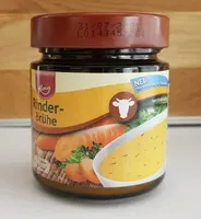 Brühe mit Rindfleisch
