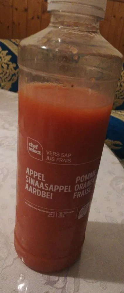 Jus frais - Pomme orange fraise