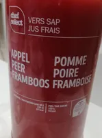 Jus frais pomme-poire-framboise
