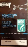 Filet de saumon Atlantique nature