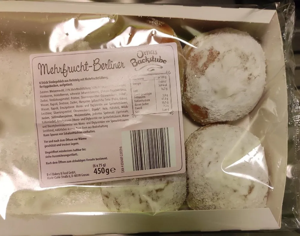 Mehrfrucht-Berliner