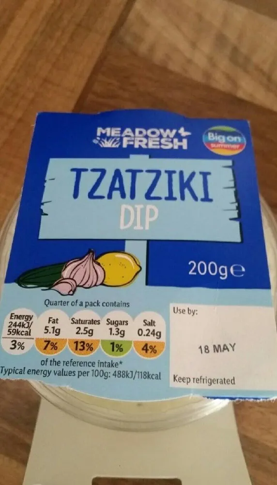 Tzatziki dip