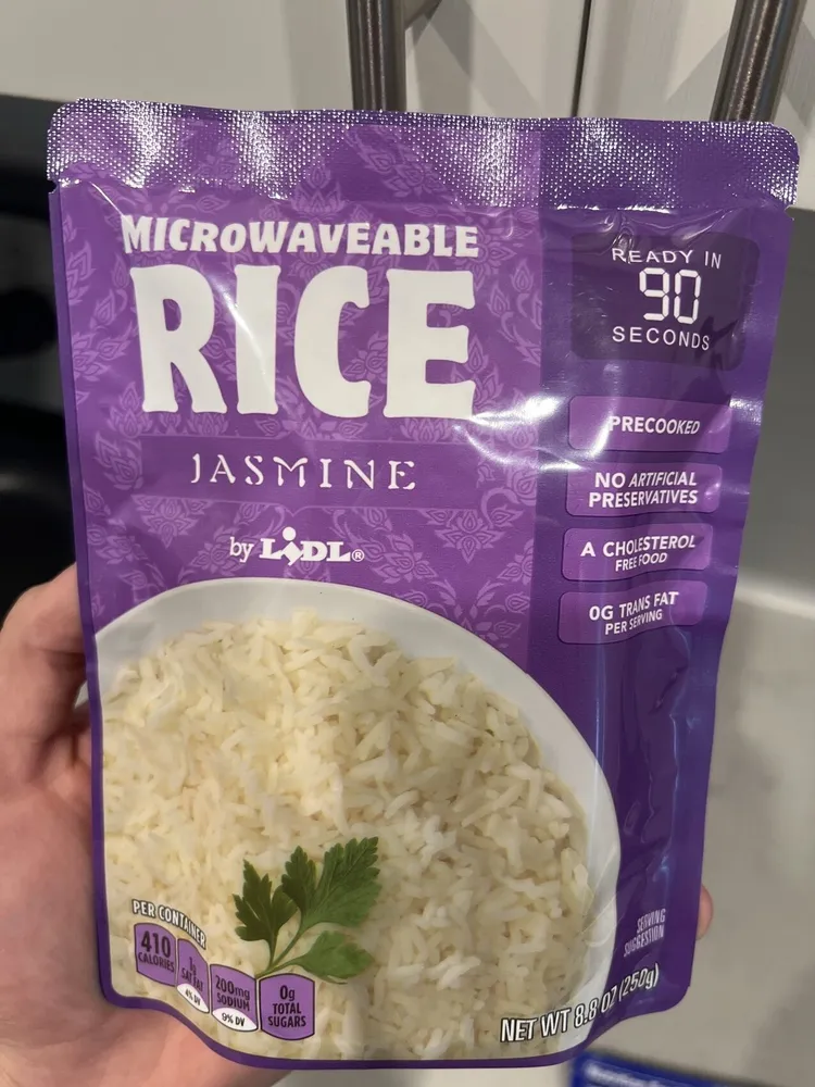 Jasmine microwave rice