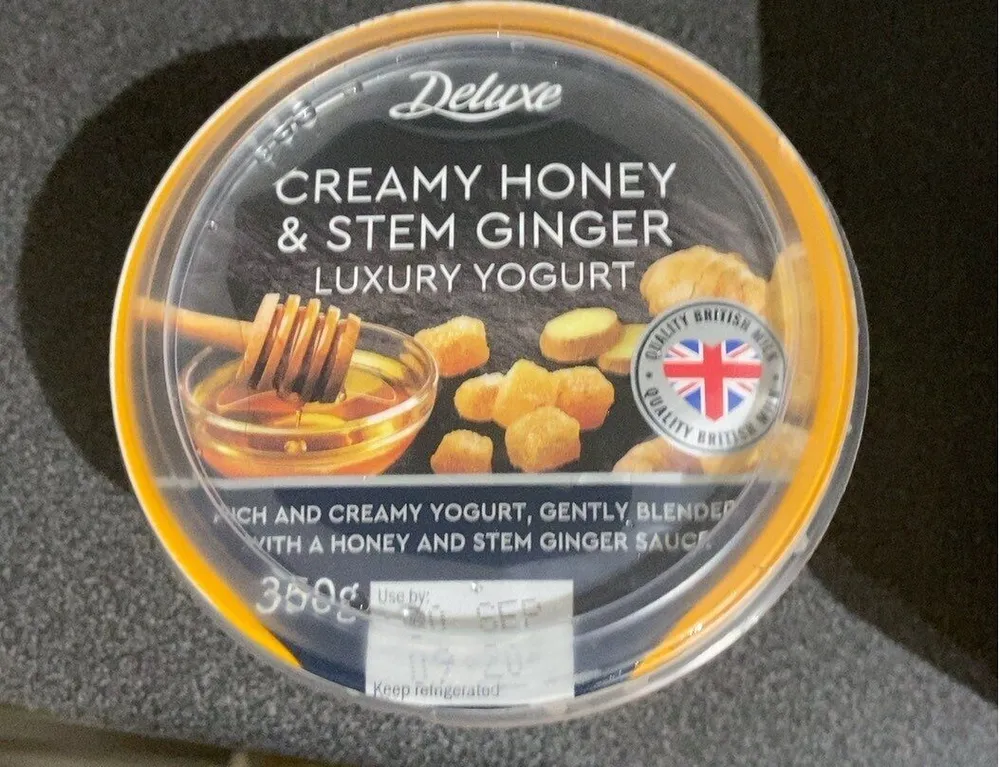 Creamy honey & stem ginger