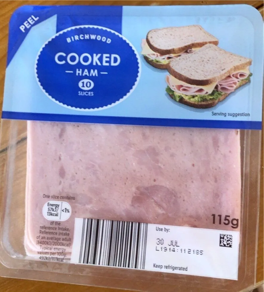 Cooked ham