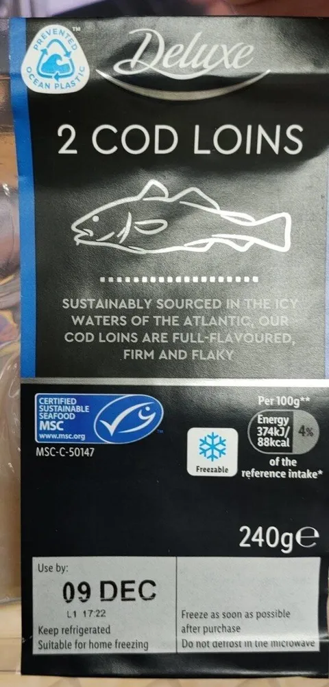 Cod loins
