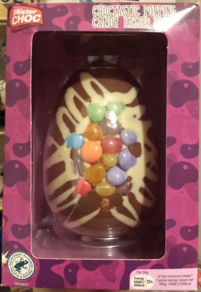 Choctastic Popping Candy Easter Egg