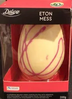 Eton Mess strawberry and white chocolate Easter Egg