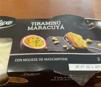 Tiramisu maracuya