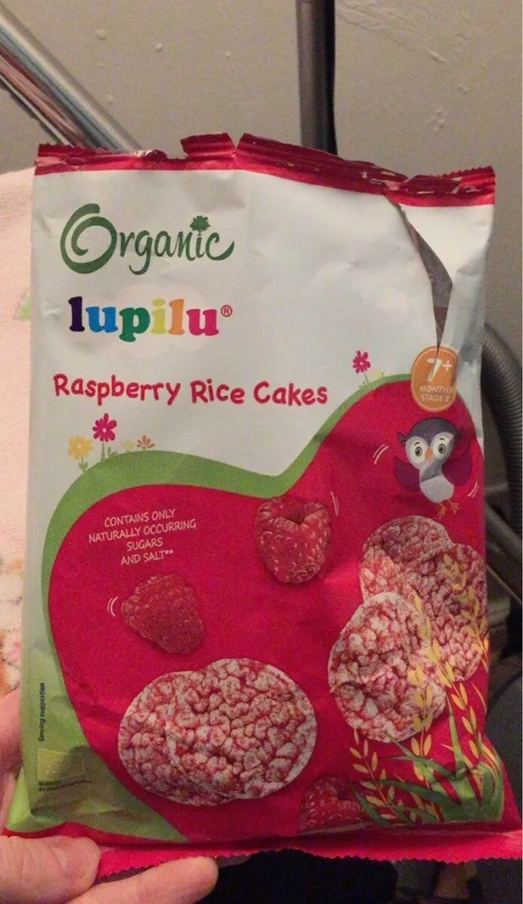 Raspberry Rice Cakes
