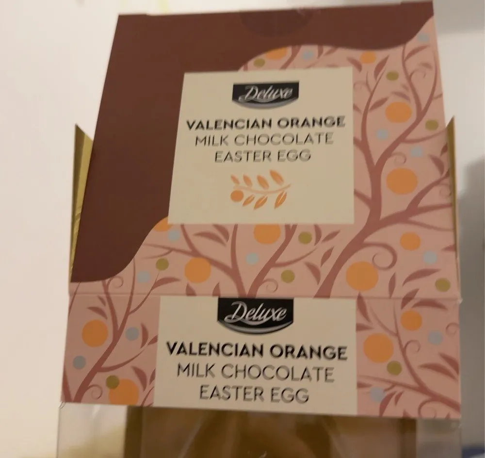Valencian Orange Milk Chocolate Easter Egg