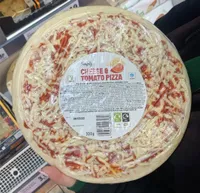 Cheese and Tomato Pizza