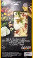 Mediterranean sourdough pizza