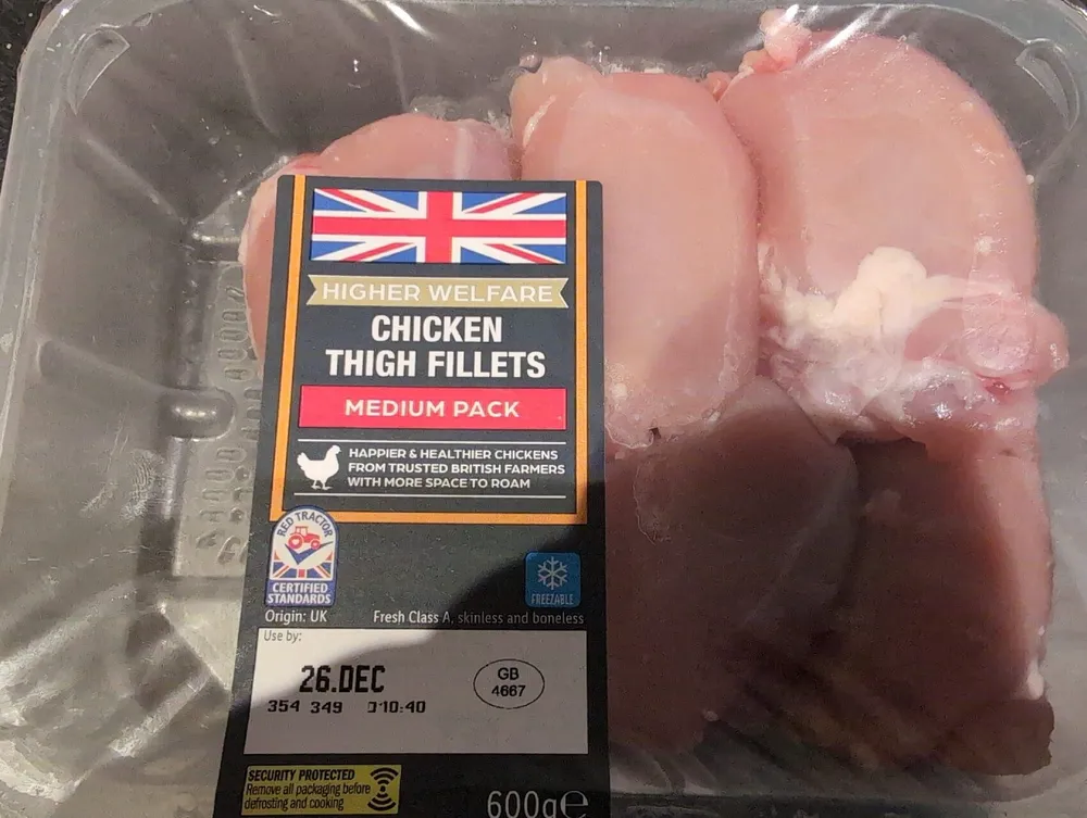 Chicken thigh fillets