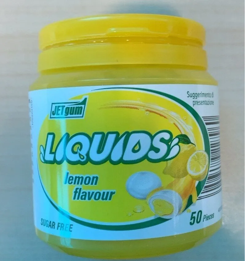 Liquids lemon flavour