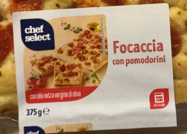 Focaccia con pomodorini