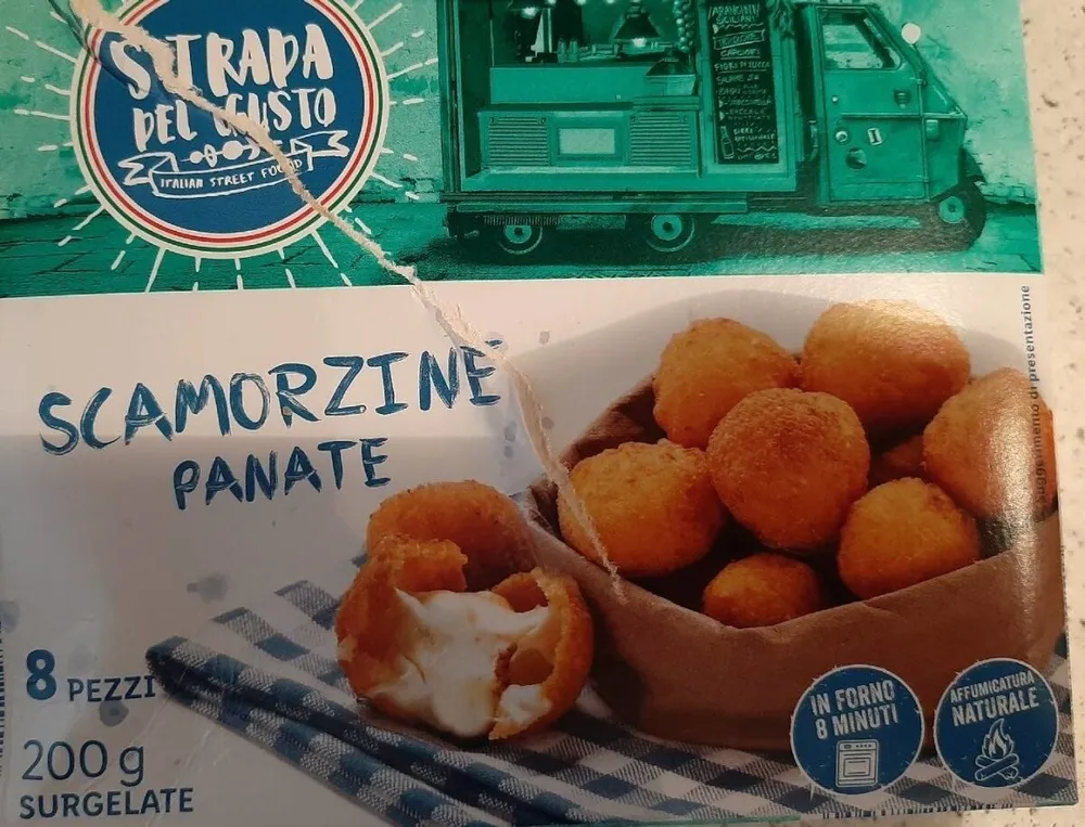 Scamorzine panate