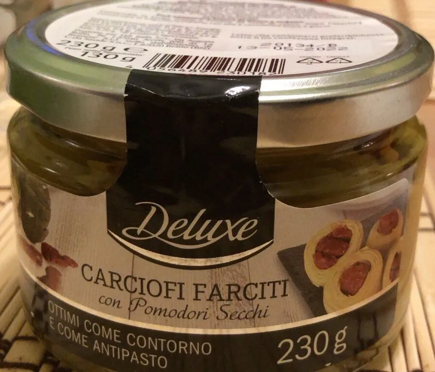 carciofi farciti con pomodori secchi