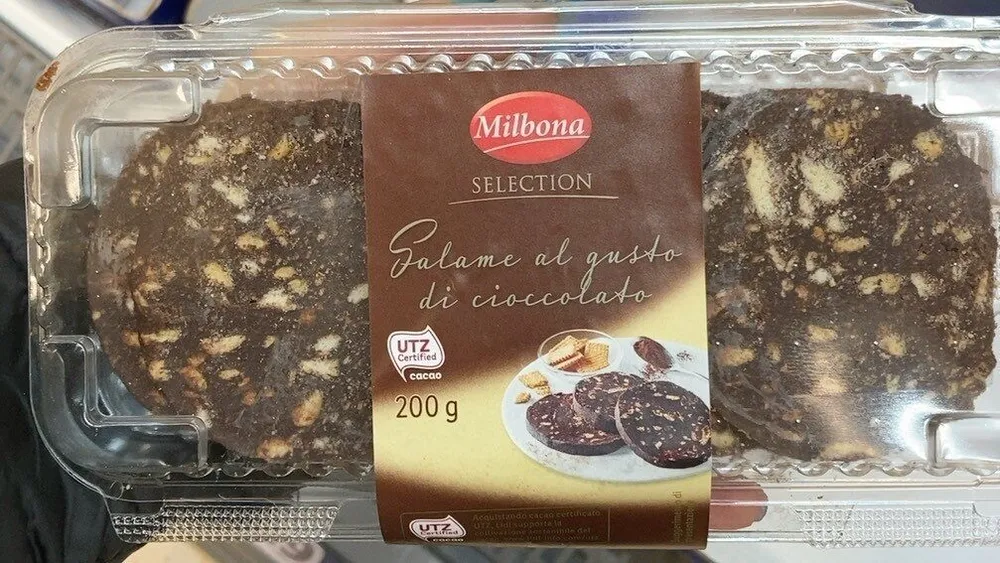 Salame al gusto di cioccolato