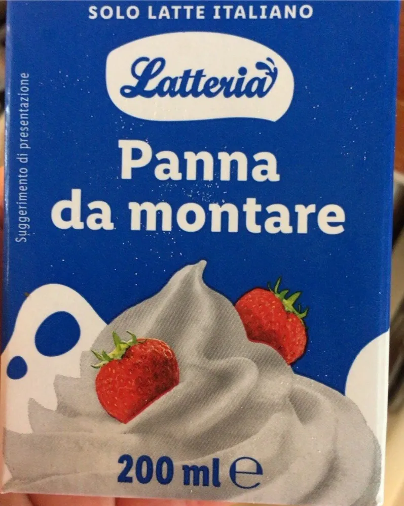 Panna da montare
