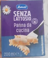 panna da cucina senza lattosio